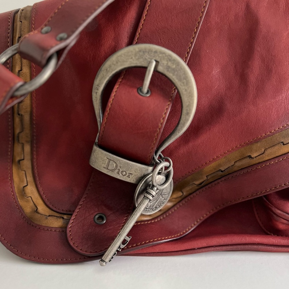 Authentic Vintage Christian Dior Gaucho Saddle Bag - Picture 9 of 15